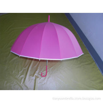 Auto Straight Handle Adult Rainbow Umbrella
